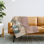 Honey Sky Throw Blanket Gallery Image 1