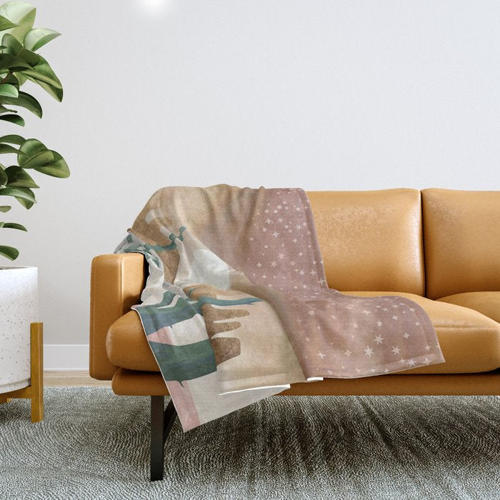 Honey Sky Throw Blanket Gallery Image 1
