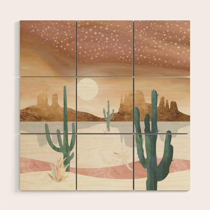 Honey Sky Wood Wall Art Gallery Image 1