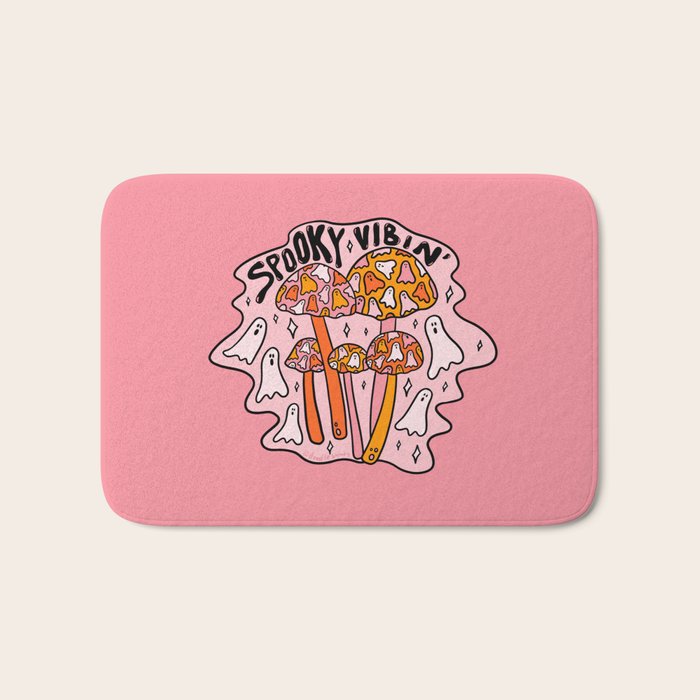 Spooky Vibin' Bath Mat Gallery Image 1
