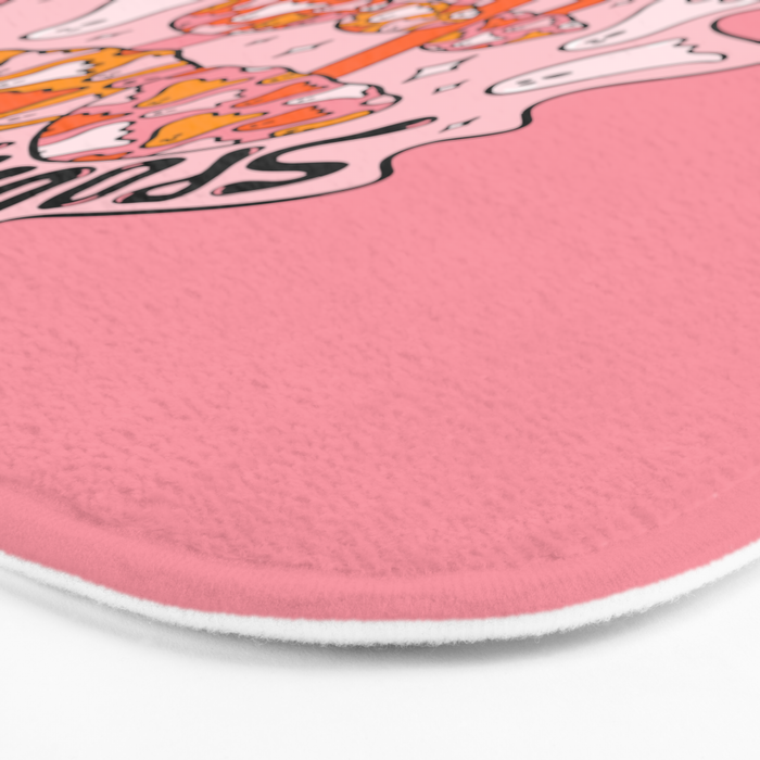 Spooky Vibin' Bath Mat Gallery Image 3