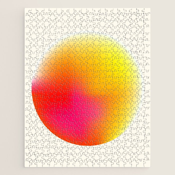 Bold Minimalism - Abstract Sphere Jigsaw Puzzle Gallery Image 1