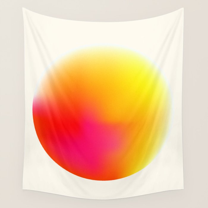 Bold Minimalism - Abstract Sphere Wall Tapestry Gallery Image 4