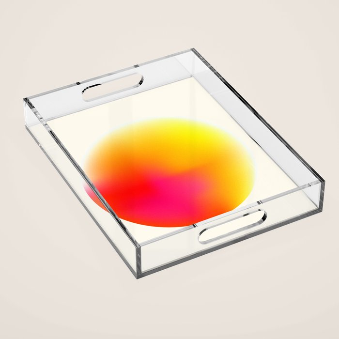 Bold Minimalism - Abstract Sphere Acrylic Tray Gallery Image 1