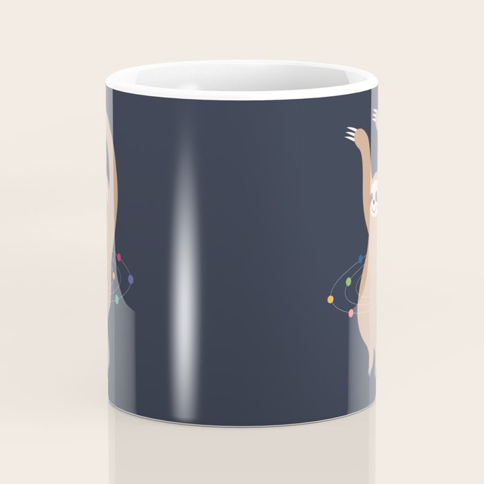 Sloth Galaxy Coffee Mug Gallery Image 4
