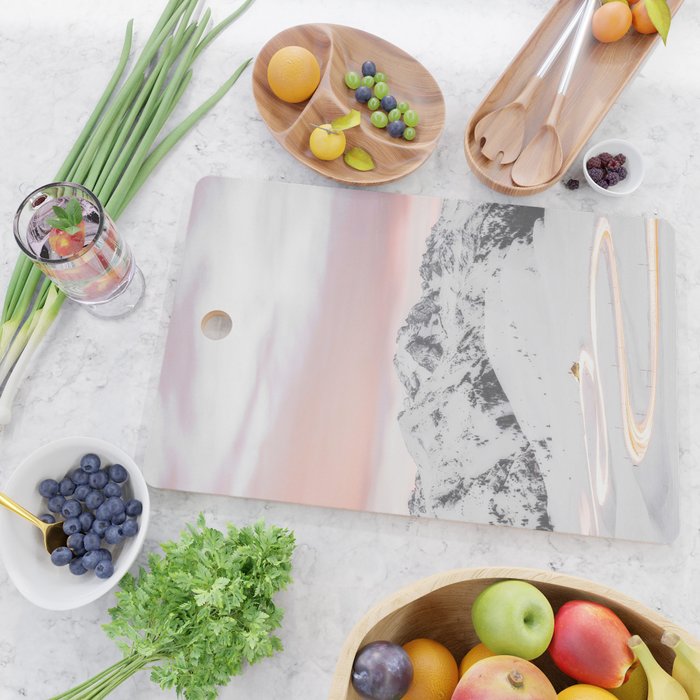 Long Exposure Lapland Landscape Cutting Board Gallery Image 2