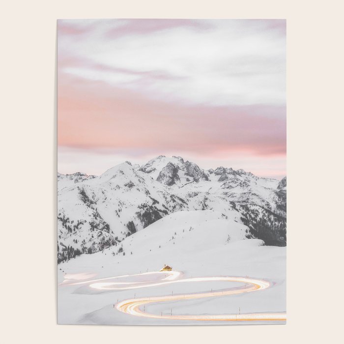 Long Exposure Lapland Landscape Poster Gallery Image 4