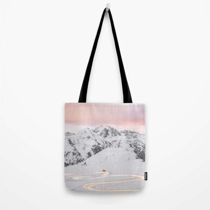 Long Exposure Lapland Landscape Tote Bag Gallery Image 2