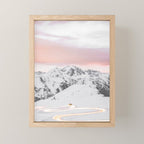 Long Exposure Lapland Landscape Mini Art Print Gallery Image 1