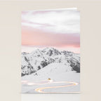 Long Exposure Lapland Landscape Stationery Card Gallery Image 2