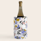 Abstract brush strokes splashes Wine Chiller Gallery Image 1