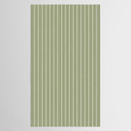 Minimal Arch LIII Earthy Sage Green Modern Geometric Lines Tablecloth Gallery Image 2