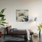 SKY | clouds | blue | glitter | freedom | nature | diamond | bling | collage | inspiration positive  Wood Wall Art Gallery Image 2