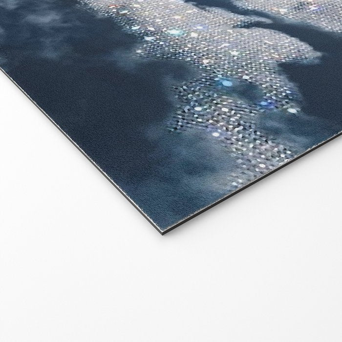 SKY | clouds | blue | glitter | freedom | nature | diamond | bling | collage | inspiration positive  Welcome Mat Gallery Image 2
