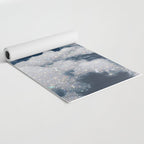 SKY | clouds | blue | glitter | freedom | nature | diamond | bling | collage | inspiration positive  Yoga Mat Gallery Image 2