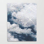 SKY | clouds | blue | glitter | freedom | nature | diamond | bling | collage | inspiration positive  Notebook Gallery Image 4