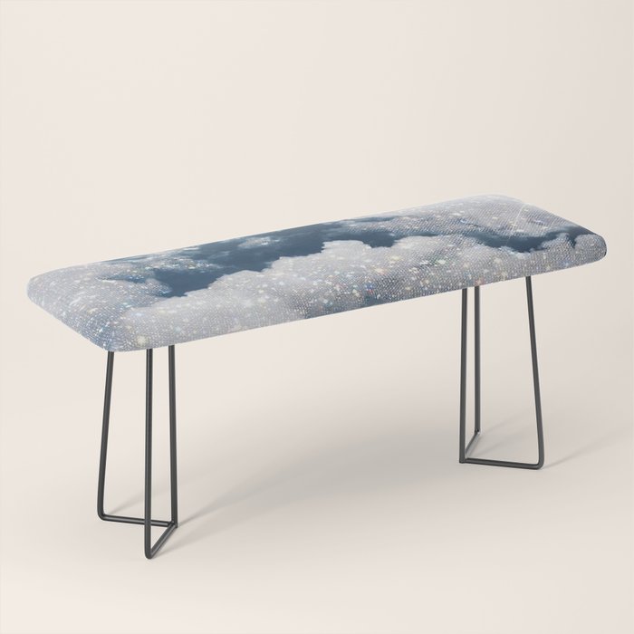 SKY | clouds | blue | glitter | freedom | nature | diamond | bling | collage | inspiration positive  Bench Gallery Image 1