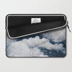 SKY | clouds | blue | glitter | freedom | nature | diamond | bling | collage | inspiration positive  Laptop Sleeve Gallery Image 2