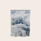 SKY | clouds | blue | glitter | freedom | nature | diamond | bling | collage | inspiration positive  Wall Hanging Gallery Image 1