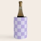 Linen Check Pattern - Lavender Wine Chiller Gallery Image 3