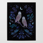 Owls in the Moonlight Poster Gallery Image 4