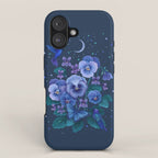 Violet - February Flower  iPhone Case Gallery Image 1