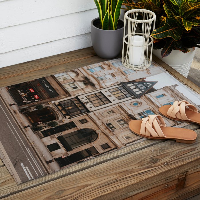 Exploring London - Photography Outdoor Rug Gallery Image 2