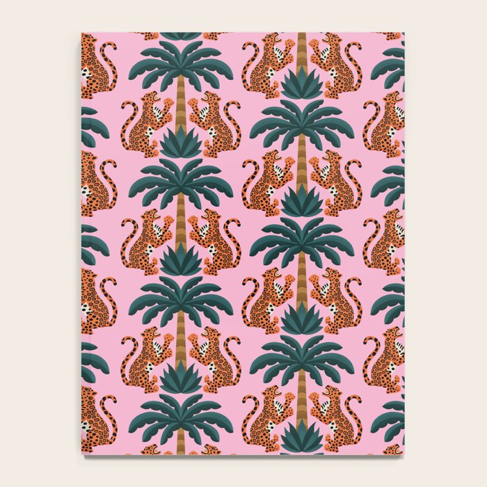 Jaguars and Palm Pattern Notebook Gallery Image 4