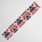Jaguars and Palm Pattern Table Runner Gallery Image 3