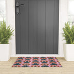 Jaguars and Palm Pattern Welcome Mat Gallery Image 3