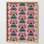 Jaguars and Palm Pattern Serving Tray Gallery Image 1