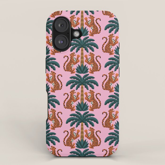 Jaguars and Palm Pattern iPhone Case Gallery Image 1