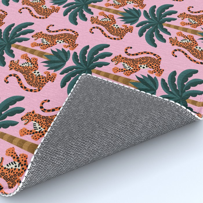 Jaguars and Palm Pattern Rug Gallery Image 4