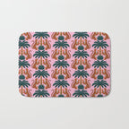 Jaguars and Palm Pattern Bath Mat Gallery Image 1