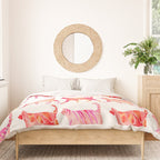 Cat Collection - Pink Palette Duvet Cover Gallery Image 3