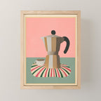 Moka Pot Still Life Mini Art Print Gallery Image 1