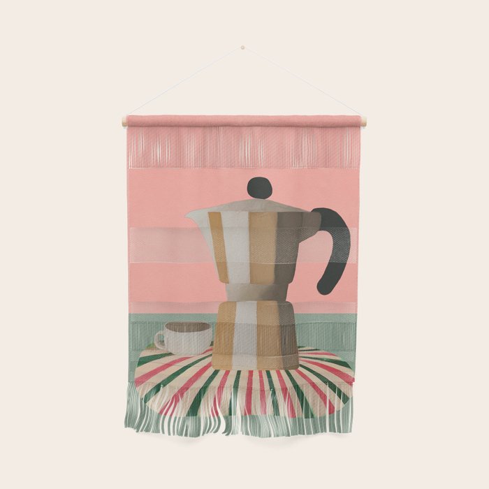 Moka Pot Still Life Wall Hanging Gallery Image 1