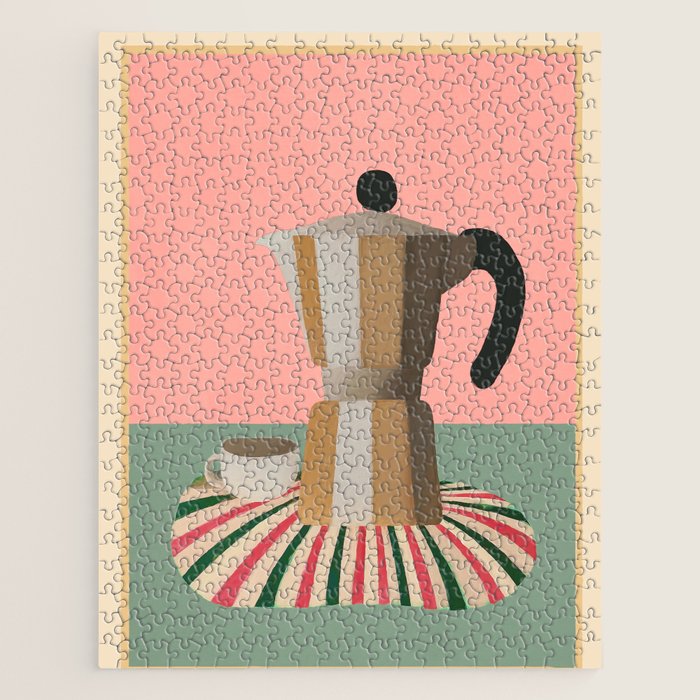 Moka Pot Still Life Jigsaw Puzzle Gallery Image 1