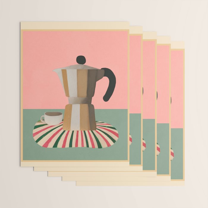 Moka Pot Still Life Wrapping Paper Gallery Image 3