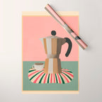 Moka Pot Still Life Wrapping Paper Gallery Image 1