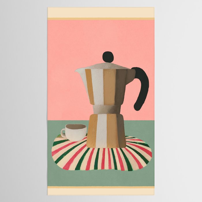 Moka Pot Still Life Tablecloth Gallery Image 2