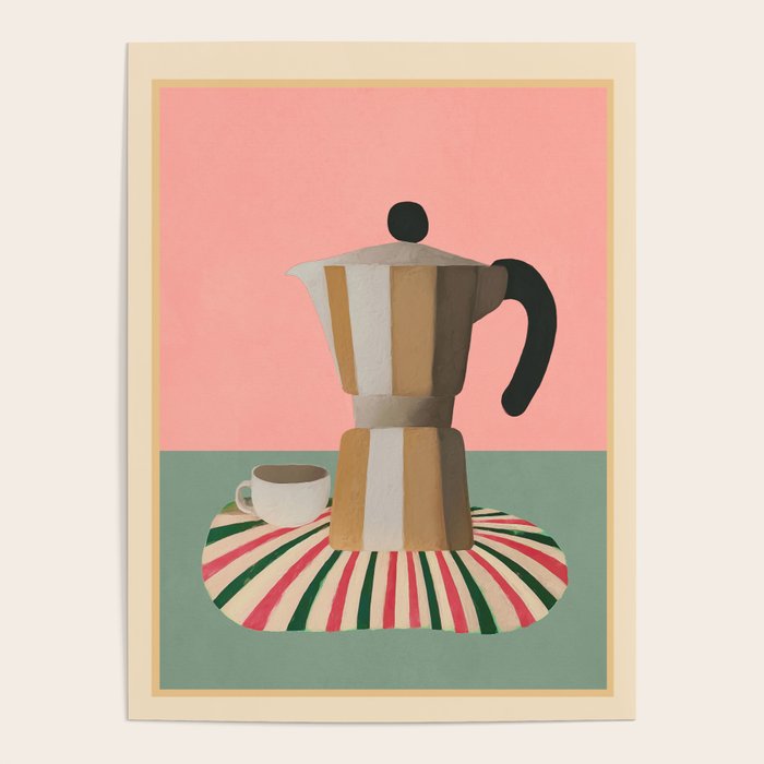 Moka Pot Still Life Poster Gallery Image 4