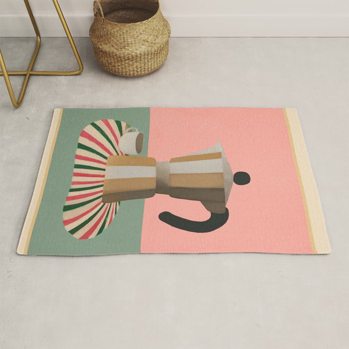 Moka Pot Still Life Rug Gallery Image 1