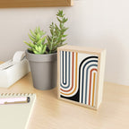 Bold Curvature Stripes IV Mini Art Print Gallery Image 2