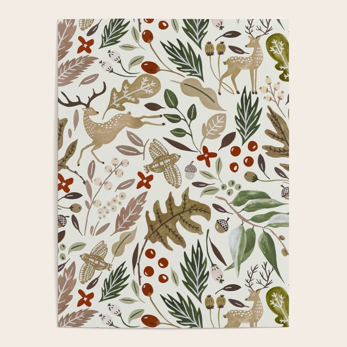 Christmas in the wild nature Poster Gallery Image 4
