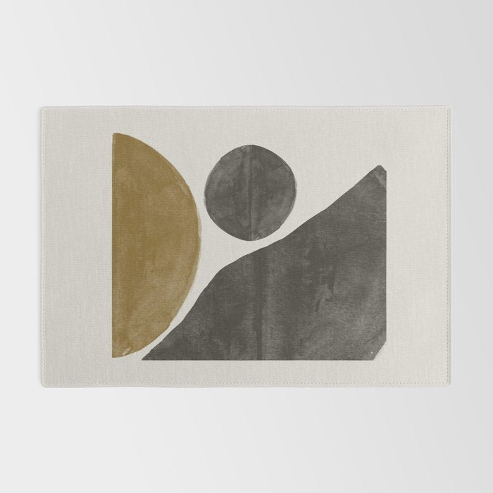 Shape Study Art Rug Gallery Image 2
