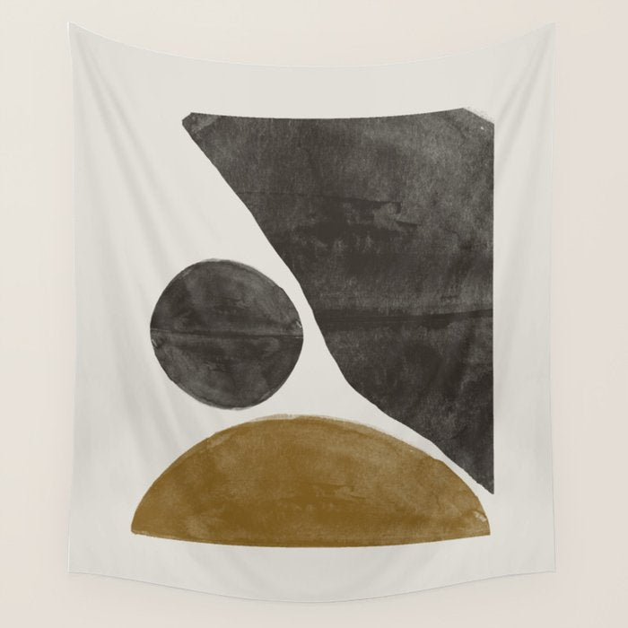 Shape Study Art Wall Tapestry Gallery Image 4