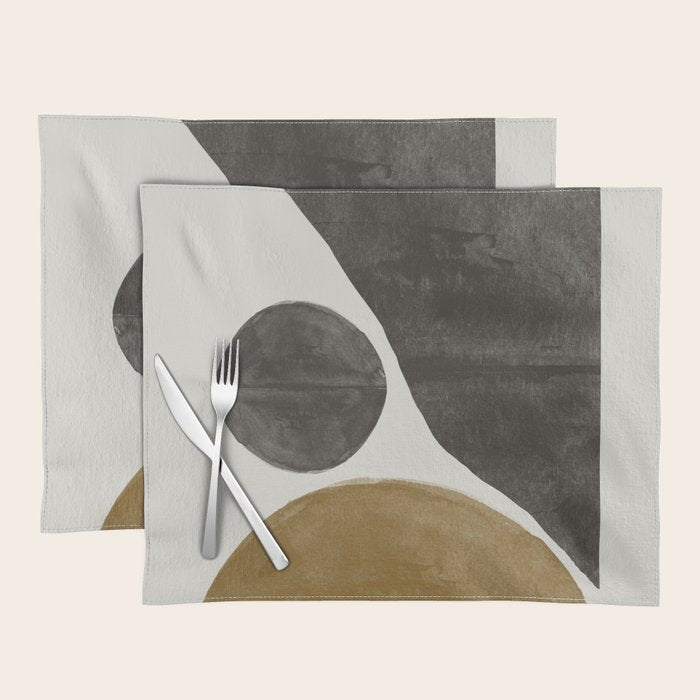 Shape Study Art Placemat Gallery Image 1
