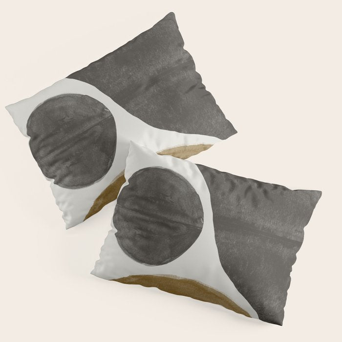 Shape Study Art Pillow Sham Gallery Image 1