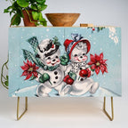 Vintage Christmas Snowman, Retro Christmas Credenza Gallery Image 1